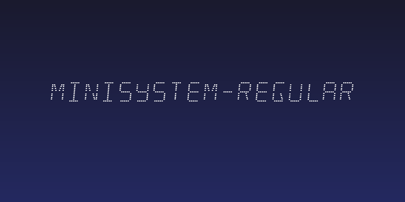 Minisystem-Regular Social Header