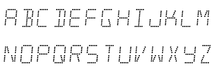 Minisystem Font LOWERCASE
