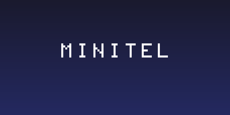 Minitel Social Header