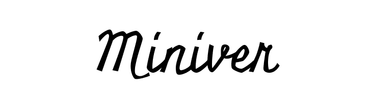 Miniver Fonte