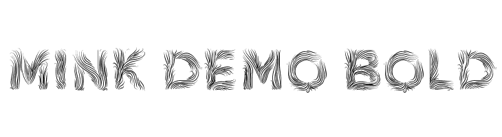 Mink Demo Bold  フリーフォントのダウンロード
