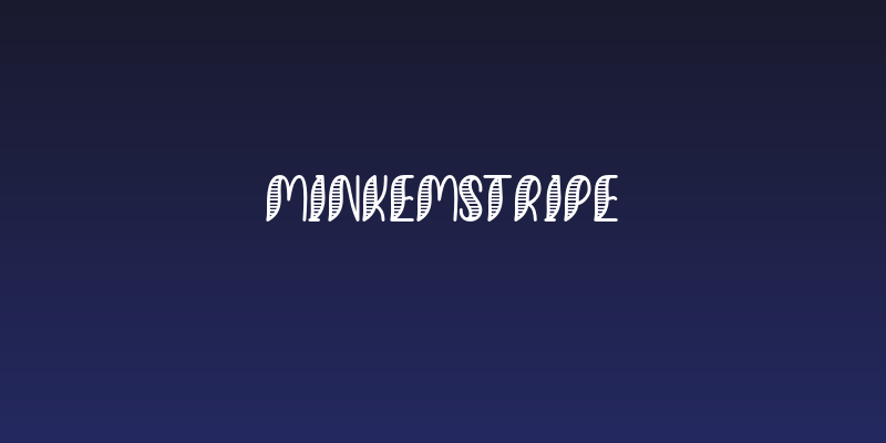 MinkemStripe Social Header