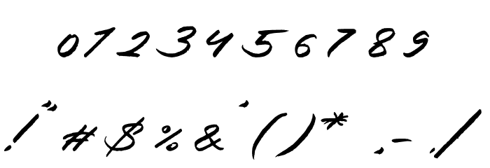 MinneapolisScript-Regular Font OTHER CHARS