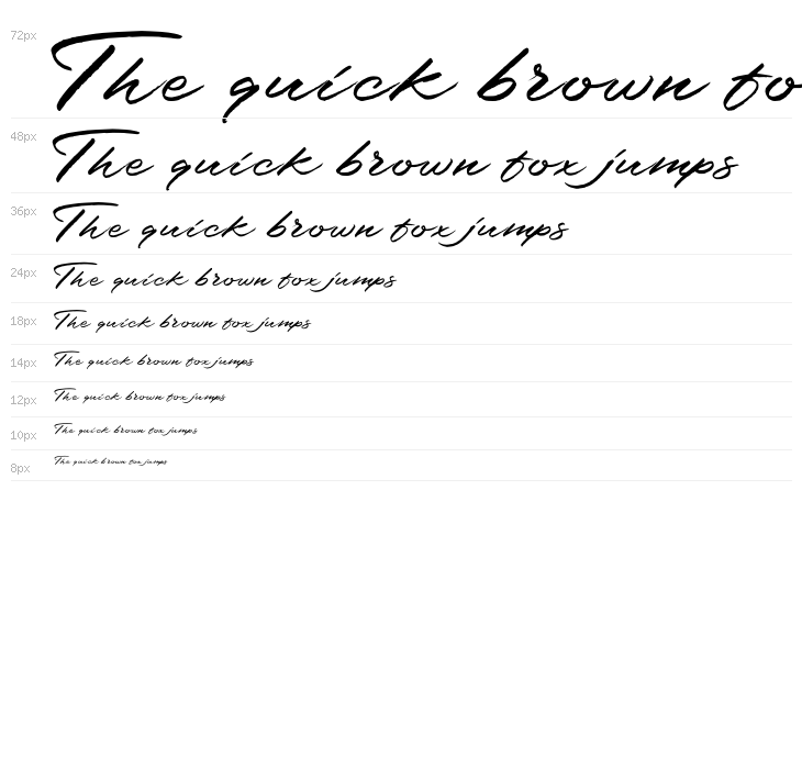 MinneapolisScript-Regular Waterfall