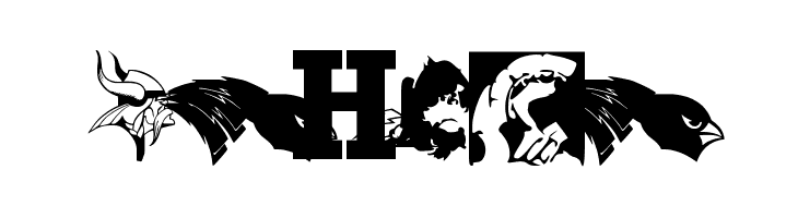 Minnesota High School Logos first font Regular  baixar fontes gratis