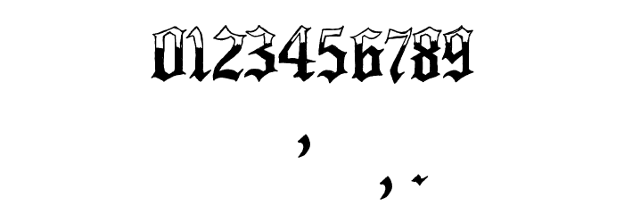 Minnesota Winter Regular Font OTHER CHARS