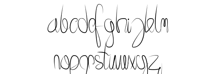 Minnesottafree Font LOWERCASE