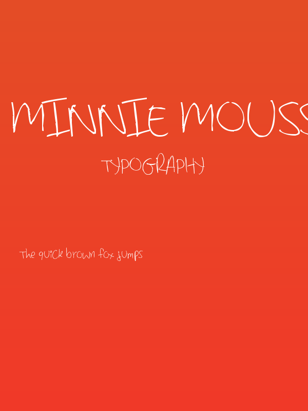 Minnie Mousse Poster