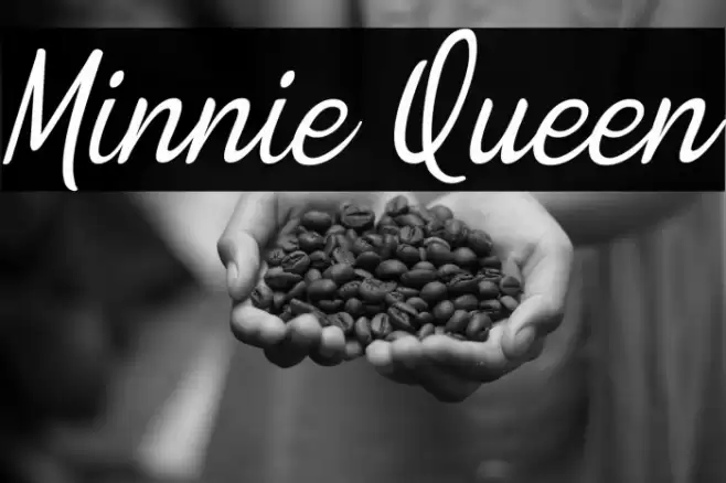 Minnie Queen Font examples