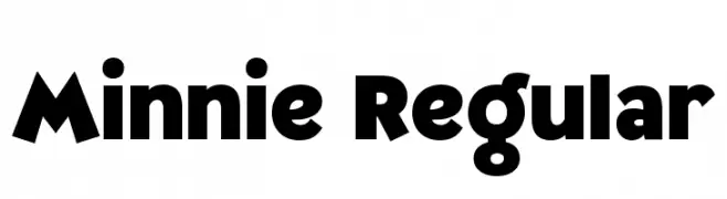 Minnie Regular  Free Fonts Download