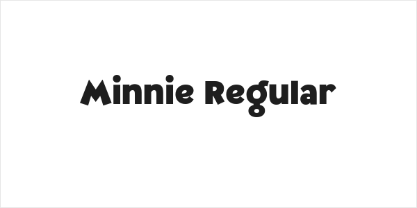 Minnie Regular Logo