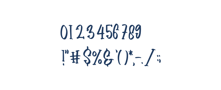 Minnimallisstic Font Other Characters