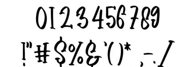Minnimallisstic Font Font OTHER CHARS