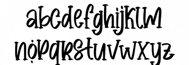Minnimallisstic Font Fuentes MINÚSCULAS