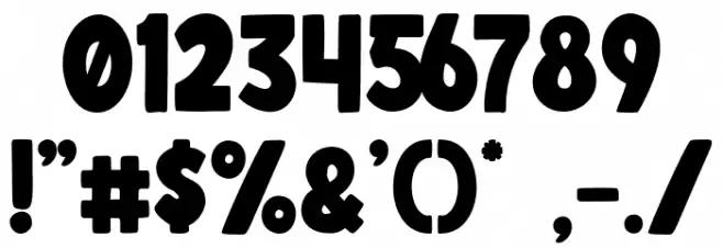 Minnio Font OTHER CHARS