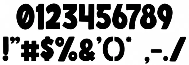 Minnio Font OTHER CHARS