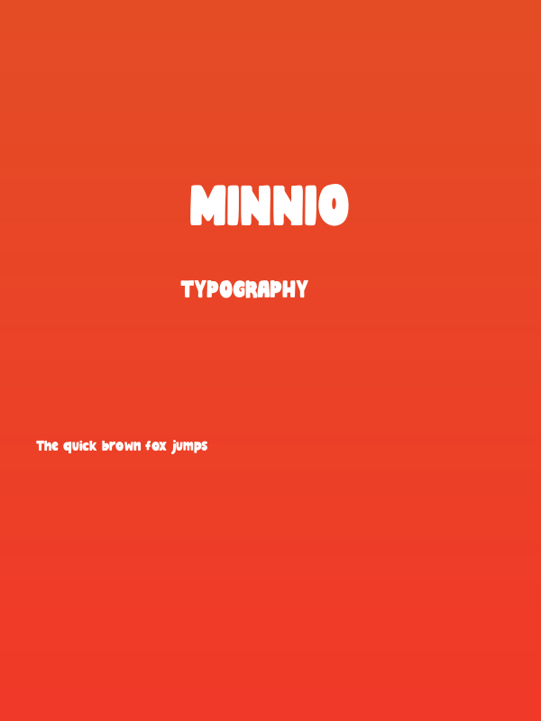 Minnio Poster