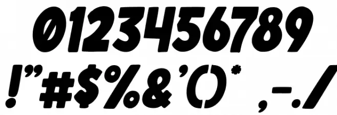 MinnioItalic-Italic Font OTHER CHARS