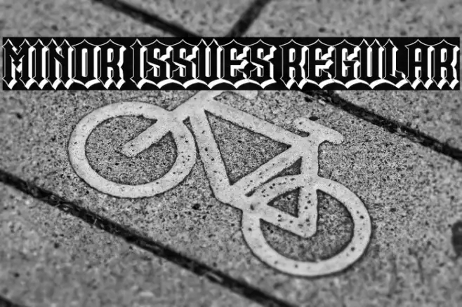 Minor Issues Regular Example 3