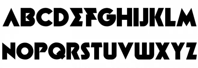 Minotaur Phatte Шрифта ВЕРХНИЙ