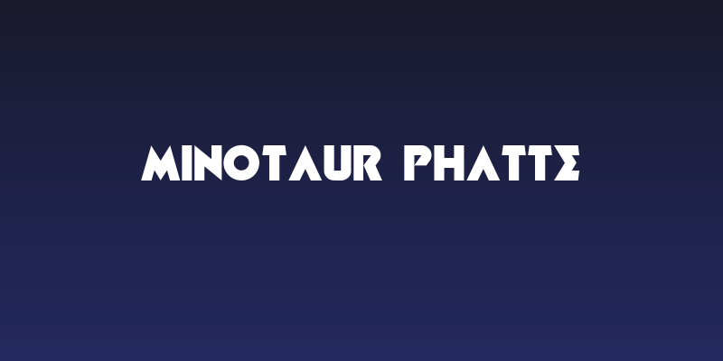 Minotaur Phatte Social Header