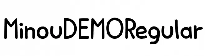 Minou DEMO Regular  Frei Schriftart Herunterladen