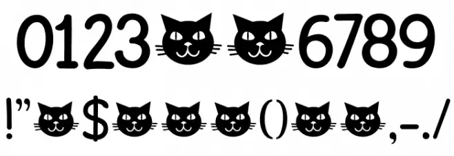 Minou DEMO Regular Font OTHER CHARS