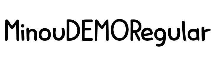 Minou DEMO Regular  Descarca Fonturi Gratis