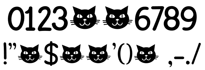 Minou DEMO Regular Font OTHER CHARS