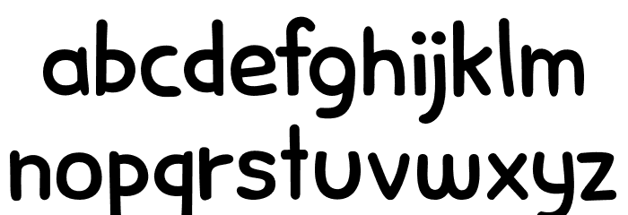Minou DEMO Regular Font LOWERCASE