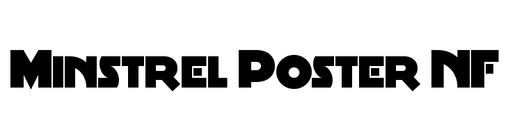 Minstrel Poster NF Font