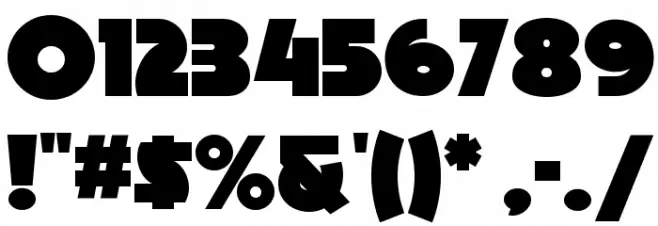 Minstrel Poster NF Font OTHER CHARS