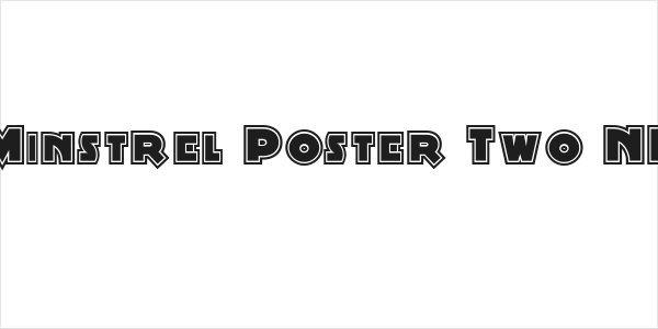 Minstrel Poster Two NF Logo