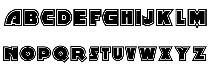 Minstrel Poster Two NF Font LOWERCASE
