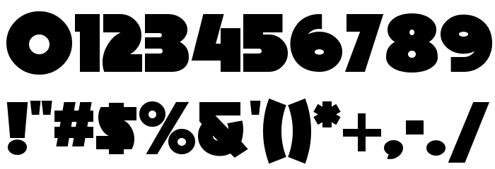 MinstrelPosterNF Font OTHER CHARS