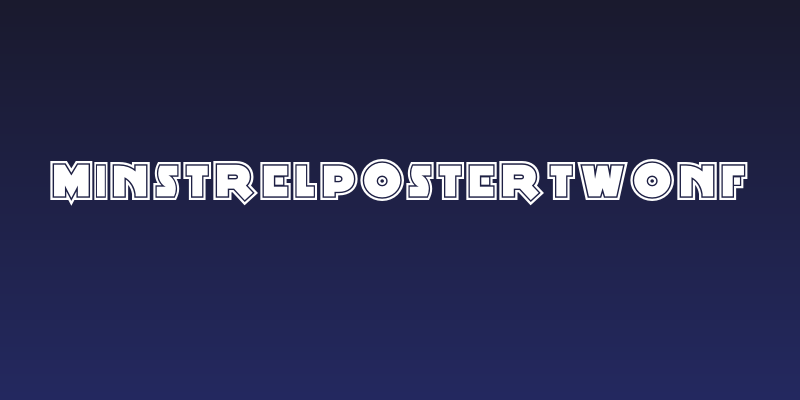 MinstrelPosterTwoNF Social Header