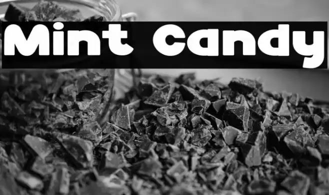 Mint Candy Caratteri examples