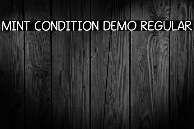 Mint Condition DEMO Regular Example 3
