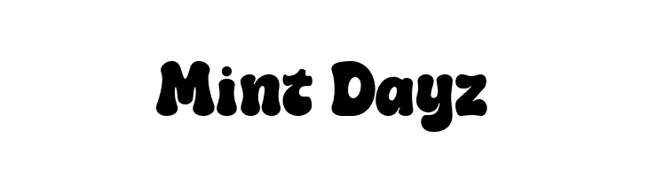 Mint Dayz  Frei Schriftart Herunterladen