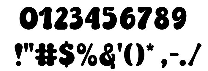 Mint Dayz Font OTHER CHARS