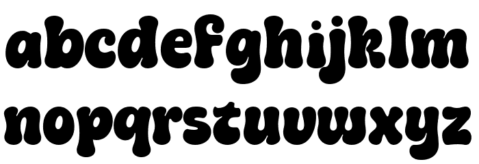 Mint Dayz Font LOWERCASE
