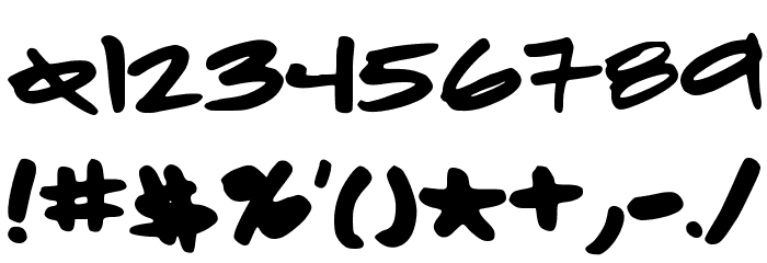 MintGreenlaces Font OTHER CHARS