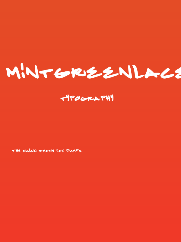 MintGreenlaces Poster