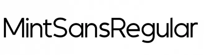 MintSans Regular  Fuentes Gratis Descargar