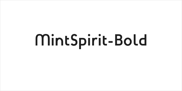 MintSpirit-Bold Logo