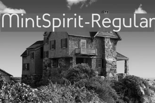 MintSpirit-Regular Font examples