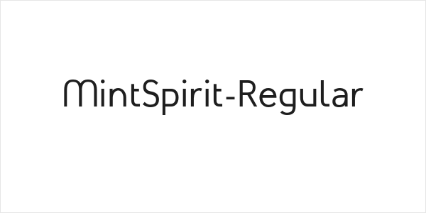 MintSpirit-Regular Logo