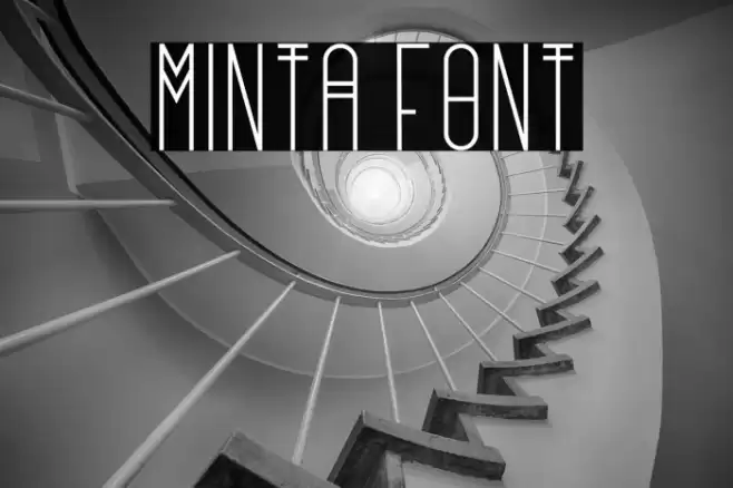 Minta Font examples
