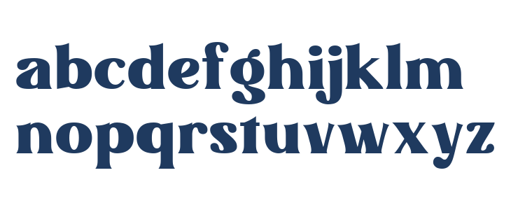 Mintage Regular Lowercase