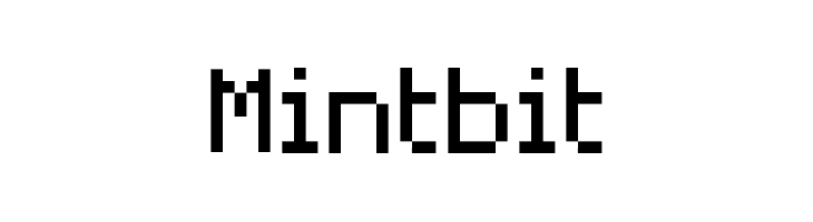 Mintbit  フリーフォントのダウンロード